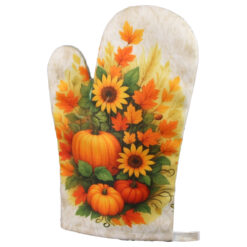 Manusa de bucatarie din textil cu decor de toamna 26 cm