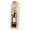Cutie din lemn cu sticla de vin 187 ml "Cel mai bun Prieten" 7 x 24 cm