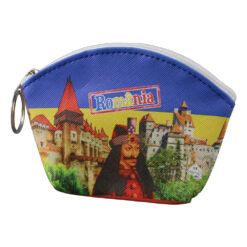 Breloc tip gentuta suvenir Romania 12 x 9 cm Castele & Vlad Tepes