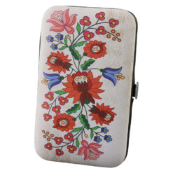 Set manichiura suvenir Motive florale 10 piese 7.5 x 12.5 cm