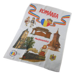 Prosop de bucatarie suvenir Romania 43 x 62 cm - Maramures