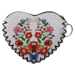 Breloc tip portchei suvenir 12 x 10 cm Motive florale