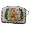 Breloc tip portchei suvenir Romania 13.5 x 9 cm Castelul Bran & Castelul Corvinilor