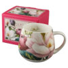 Cana din portelan 430 ml "Magnolie" in cutie decorativa