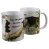 Cana ceramica pentru absolvire "Daca nu gasesti un drum, creeaza-l!" 330 ml