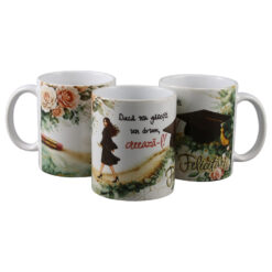 Alternative view of Cana ceramica pentru absolvire "Daca nu gasesti un drum, creeaza-l!" 330 ml