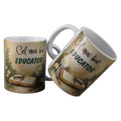Alternative view of Cana din ceramica "Cel mai bun Educator" 330 ml