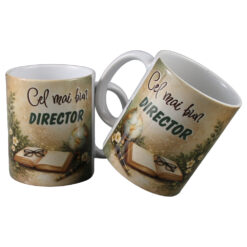 Alternative view of Cana din ceramica "Cel mai bun Director" 330 ml