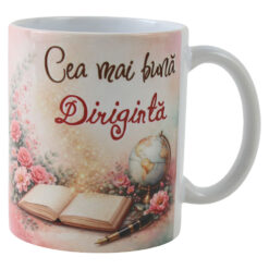 Cana din ceramica "Cea mai buna Diriginta" 330 ml