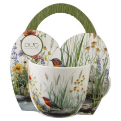 Alternative view of Cana portelan 460 ml "July" in ambalaj decorativ