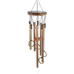 Alternative view of Clopotel de vant cu tuburi metalice 56 cm
