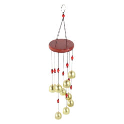 Clopotel de vant cu clopotei metalice 42 cm