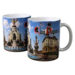 Cana din ceramica Cluj-Napoca 330 ml, Valorile Romaniei