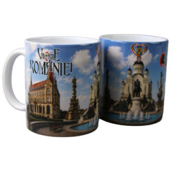 Alternative view of Cana din ceramica Cluj-Napoca 330 ml, Valorile Romaniei
