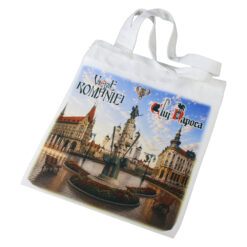 Sacosa textila Cluj-Napoca 30 x 35 cm, Valorile Romaniei