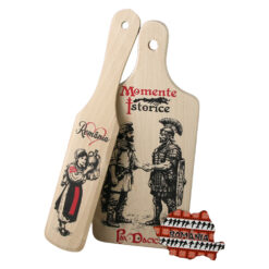 Set ustensile bucatarie cu magnet de frigider "Romania - Momente istorice"