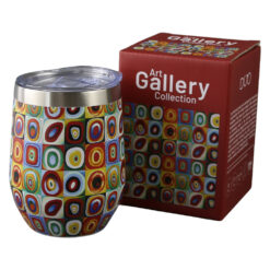 Alternative view of Cana termos 330 ml "Squares with Circles" de W. Kandinsky