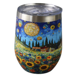 Cana termos 330 ml "Sunflower Field", in cutie decorativa