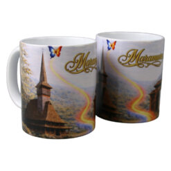 Alternative view of Cana din ceramica Maramures 330 ml, Romania, stampila