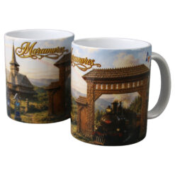 Cana din ceramica Maramures 330 ml, poarta