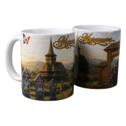 Alternative view of Cana din ceramica Maramures 330 ml, poarta