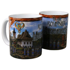 Alternative view of Cana din ceramica Maramures 330 ml, Valorile Romaniei