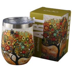 Alternative view of Cana termos 330 ml "Modern Tree", in cutie decorativa