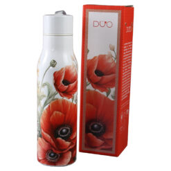 Alternative view of Sticla termos 500 ml "Poppies' in cutie decorativa
