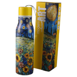 Alternative view of Sticla termos 500 ml, "Modern Sunflowers", in cutie decorativa