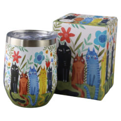 Alternative view of Cana termos 330 ml "Cats World, Garden", in cutie decorativa