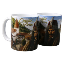 Alternative view of Cana din ceramica Castelul Bran 330 ml, Vlad Tepes