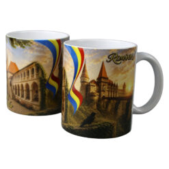 Cana din ceramica Castelul Corvinilor 330 ml