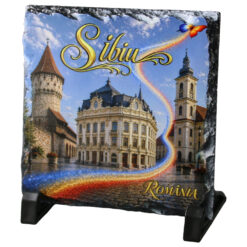 Placa din ardezie Sibiu 14 x 14 cm Romania