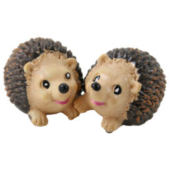 Set 2 figurine Arici din rasina 3 x 5 cm