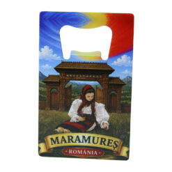 Desfacator de sticle metalic Maramures 5.5 x 8.5 cm, Romania