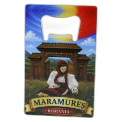 Desfacator de sticle metalic Maramures 5.5 x 8.5 cm, Romania