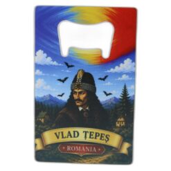 Desfacator de sticle metalic Vlad Tepes 5.5 x 8.5 cm, Romania