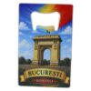 Desfacator de sticle metalic Bucuresti 5.5 x 8.5 cm, Romania