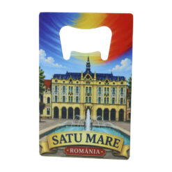 Desfacator de sticle metalic Satu Mare 5.5 x 8.5 cm, Romania