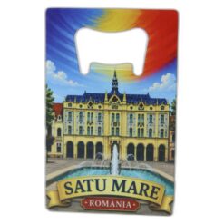 Desfacator de sticle metalic Satu Mare 5.5 x 8.5 cm, Romania