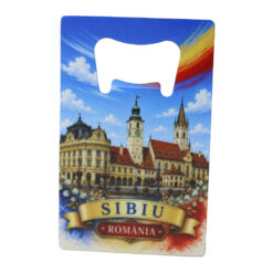 Desfacator de sticle metalic Sibiu 5.5 x 8.5 cm, Romania