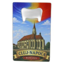 Desfacator de sticle metalic Cluj-Napoca 5.5 x 8.5 cm, Romania