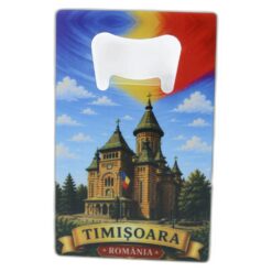 Desfacator de sticle metalic Timisoara 5.5 x 8.5 cm, Romania