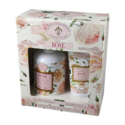 Alternative view of Set cadou pentru baie Florentino Rose 500 + 250 ml - gel de dus si lotiune de corp