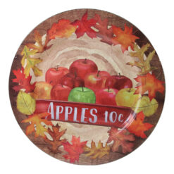 Tava din plastic decorativa "Apples" 33 cm