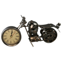 Ceas de masa motocicleta metalica 18 / 20 cm, modele variate - imagine 5