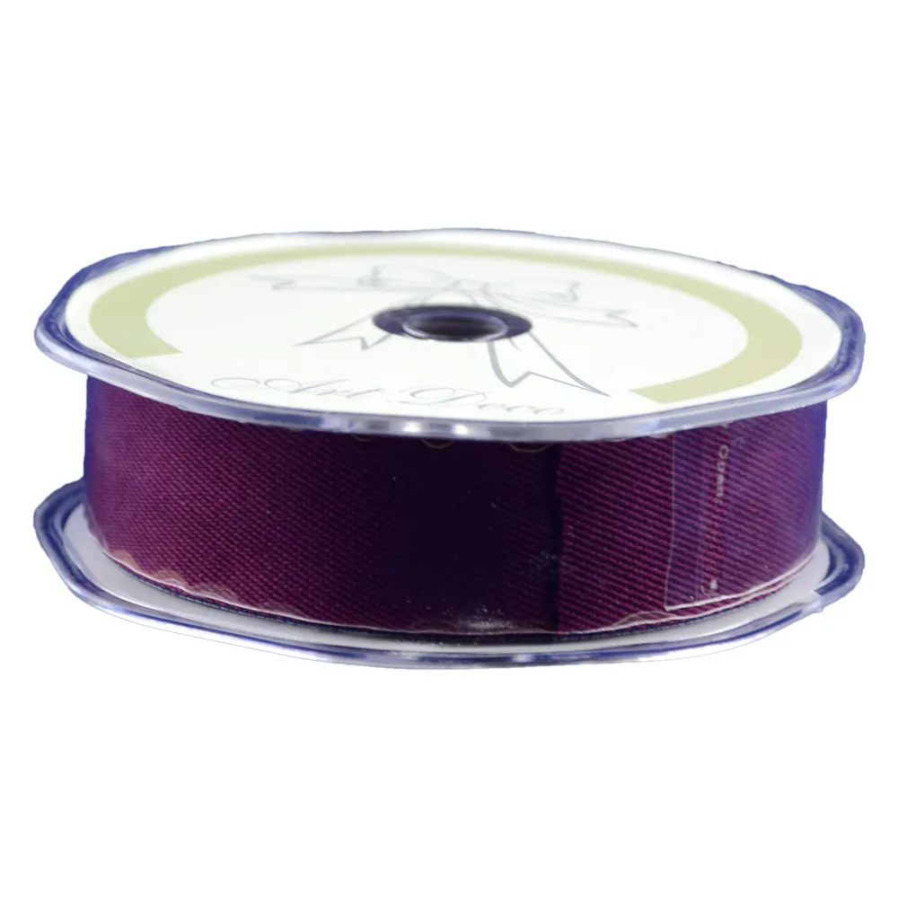 Rola panglica pentru decor bordo 25 mm x 10 m