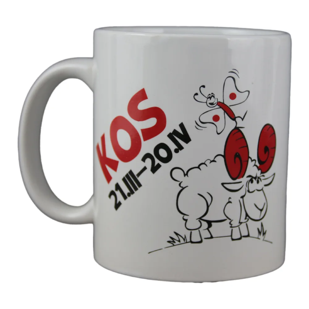 Cana ceramica Zodiac "Kos" 300 ml, in cutie decorativa