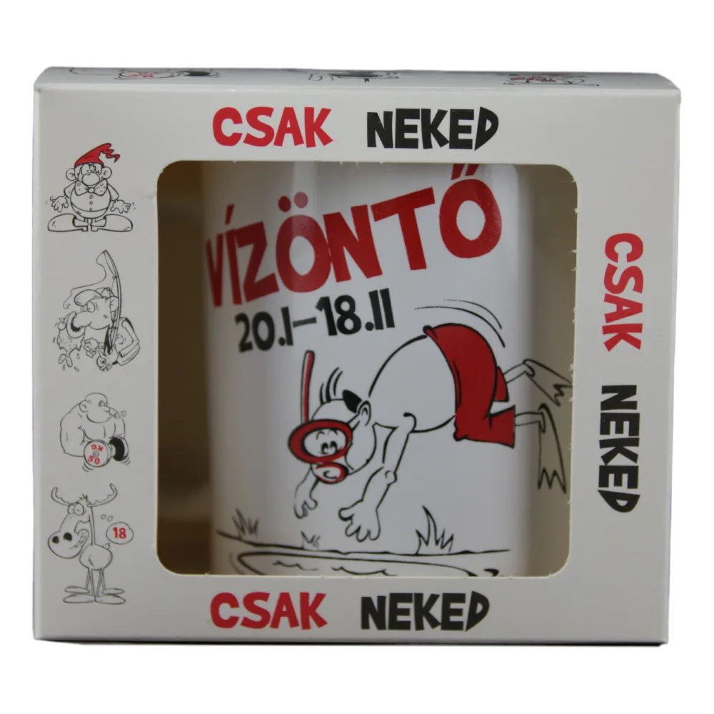 Cana ceramica Zodiac "Vizonto" 300 ml, in cutie decorativa - imagine 2