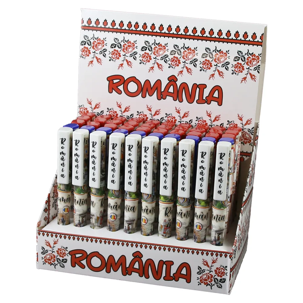 Set 60 de pix "Romania", 6 modele diferite, 13 CM